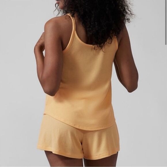 Athleta wind down sleep cami NEW medium lunar yellow - Picture 2 of 13